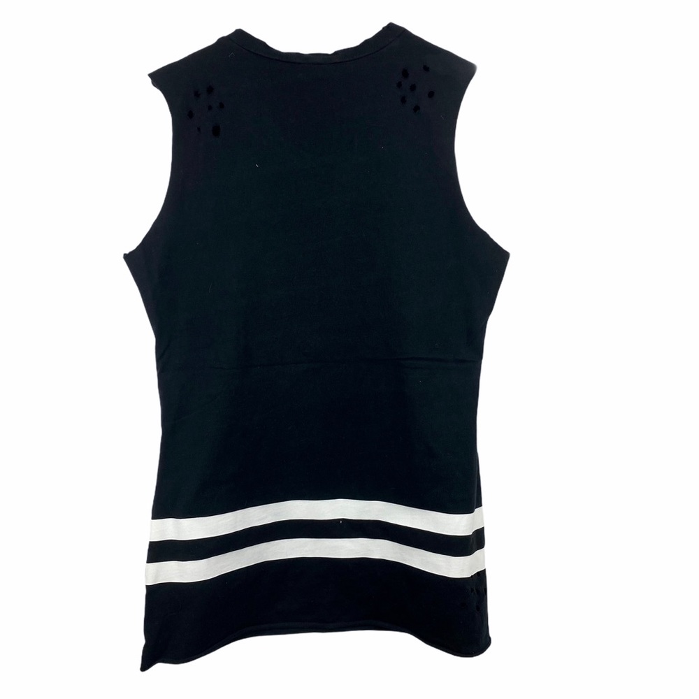 NWT EMMA & SAM LF IV Black White Sporty Dress Small - Picture 7 of 9
